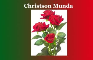খ্ৰীষ্টচন মুণ্ডা | Christson Munda খ্ৰীষ্টচন মুণ্ডা Christson Munda
