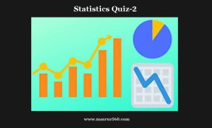 পৰিসংখ্যা বিজ্ঞান কুইজ-২। Statistics Quiz-2