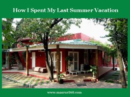 মই যোৱা গৰমৰ বন্ধ কিদৰে কটালো How I Spent My Last Summer Vacation