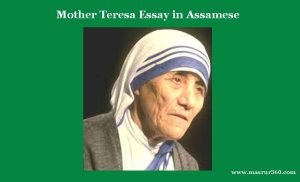 মাদাৰ টেৰেছা  Mother Teresa Essay in Assamese