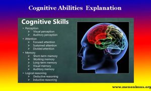 Cognitive Abilities Explanation