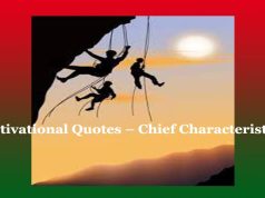 Motivational Quotes – Chief Characteristics Motivational Quotes – Chief Characteristics