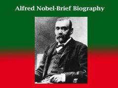 Alfred Nobel-Brief Biography Alfred Nobel-Brief Biography