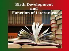 Birth Development and Function of Literature Birth Development and Function of Literature