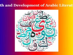 Birth and Development of Arabic Literature Birth and Development of Arabic Literature