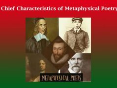 Chief Characteristics of Metaphysical Poetry Chief Characteristics of Metaphysical Poetry