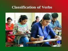 Classification of Verbs Classification of Verbs
