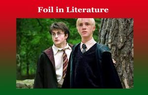 Foil in Literature Foil in Literature