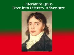Literature Quiz-Dive into Literary Adventure Literature Quiz-Dive into Literary Adventure