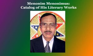 Menonim Menonimus Catalog of His Literary Works
