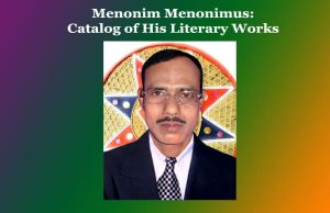 Menonim Menonimus: Catalog of His Literary Works Menonim Menonimus Catalog of His Literary Works