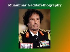 Muammar Gaddafi-Biography Muammar Gaddafi-Biography