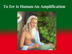 To Err is Human-An Amplification To Err is Human-An Amplification
