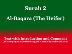 Surah 2 | Al-Baqara (The Heifer): Text with Comment Surah 2 | Al-Baqara (The Heifer): Text with Comment