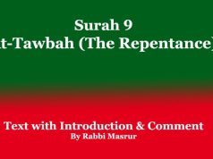 Surah 9| At-Tawbah (The Repentance): Text with Intro & Comment Surah 9 At-Tawbah (The Repentance) Text with Intro & Comment